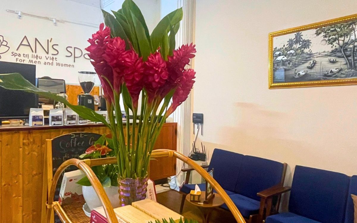 spa massage trị liệu cổ vai gáy