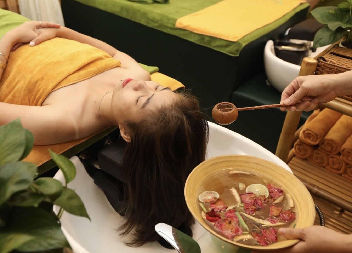 gội đầu dưỡng sinh quận 3