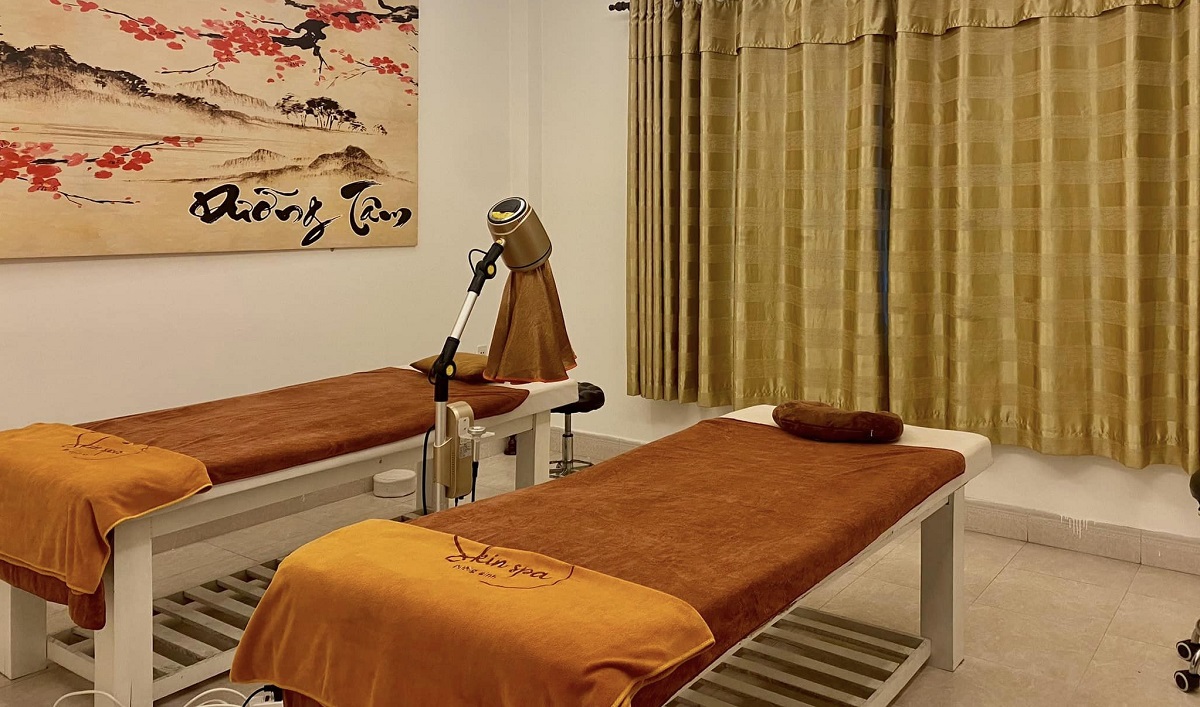 Không gian mang nét cổ xưa của Skin Spa