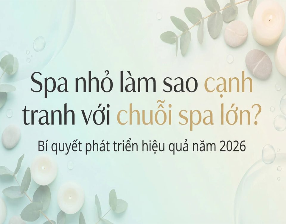 spa nhỏ cạnh tranh với chuỗi spa lớn
