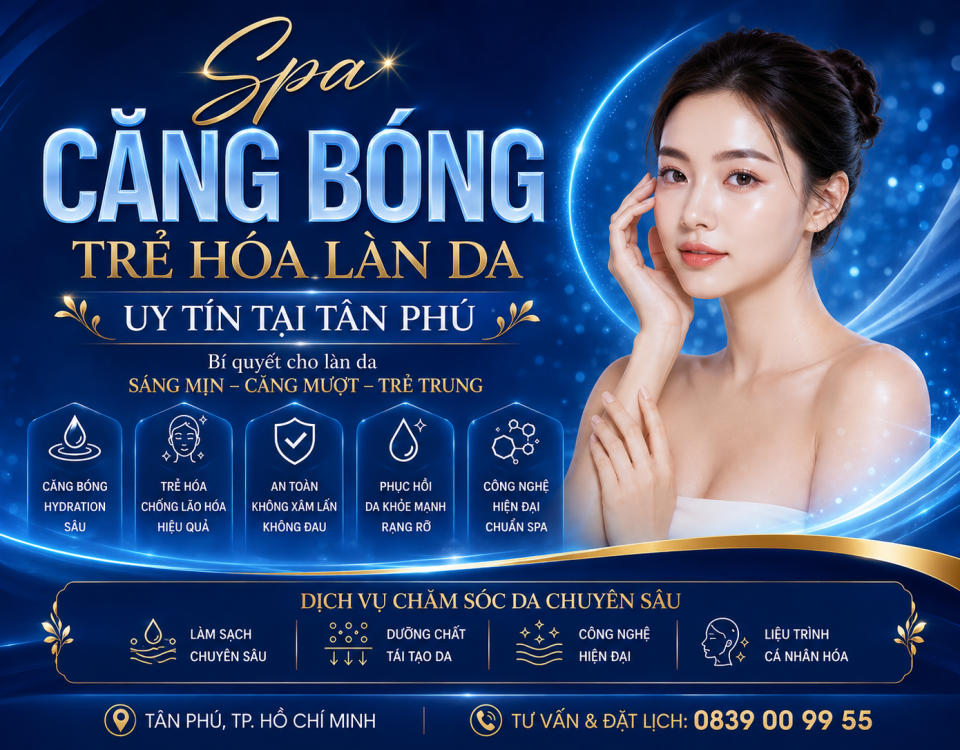 Spa căng bóng trẻ hóa làn da uy tín tại Tân Phú